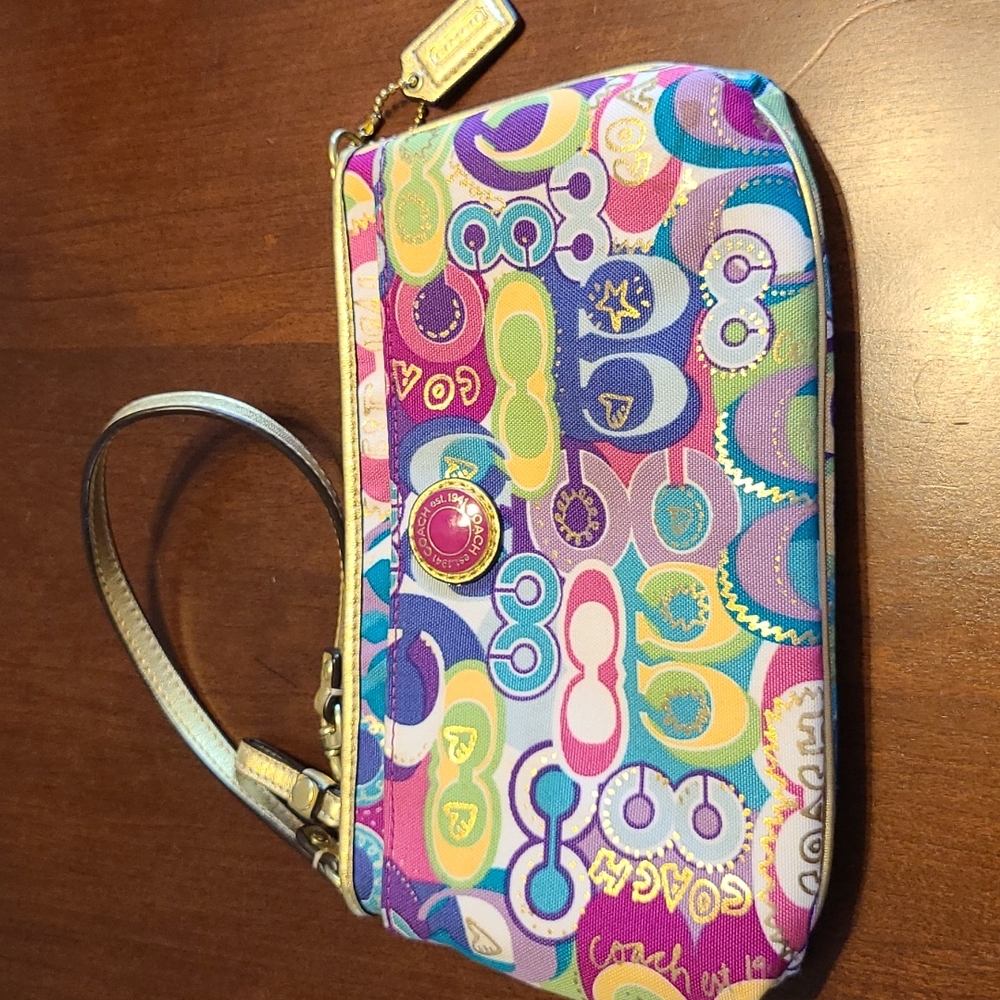 Coach Wristlet